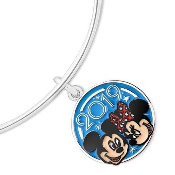 Mickey & Minnie Mouse Bangle by Alex & Ani - Disney Parks 2019 - Picture 2 of 5